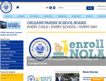 Tablet Screenshot of opsb.us